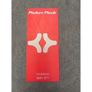Phuture Phunk Vintage 2000s Chicago Rave Flyer Ray Davis Jr Felix Da Housecat